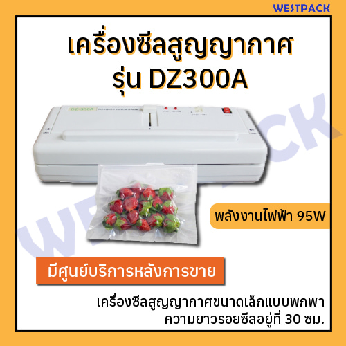 เครื่องซีลสูญญากาศ WESTPACK รุ่น DZ300A